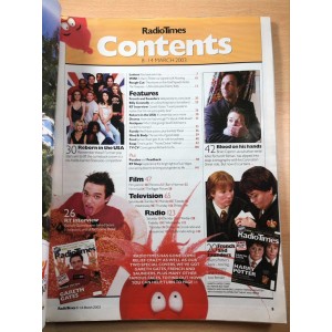 Radio Times Magazine 8th March 2003