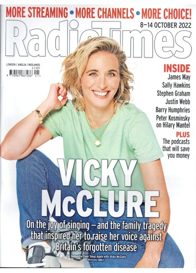 Radio Times Magazine 8th October 2022