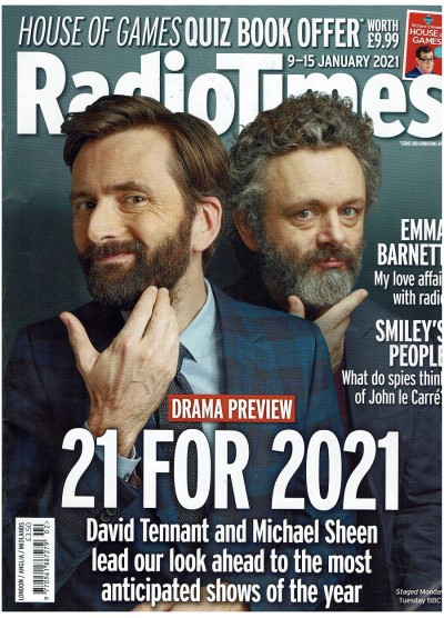 Radio Times Magazine 9th January 2021