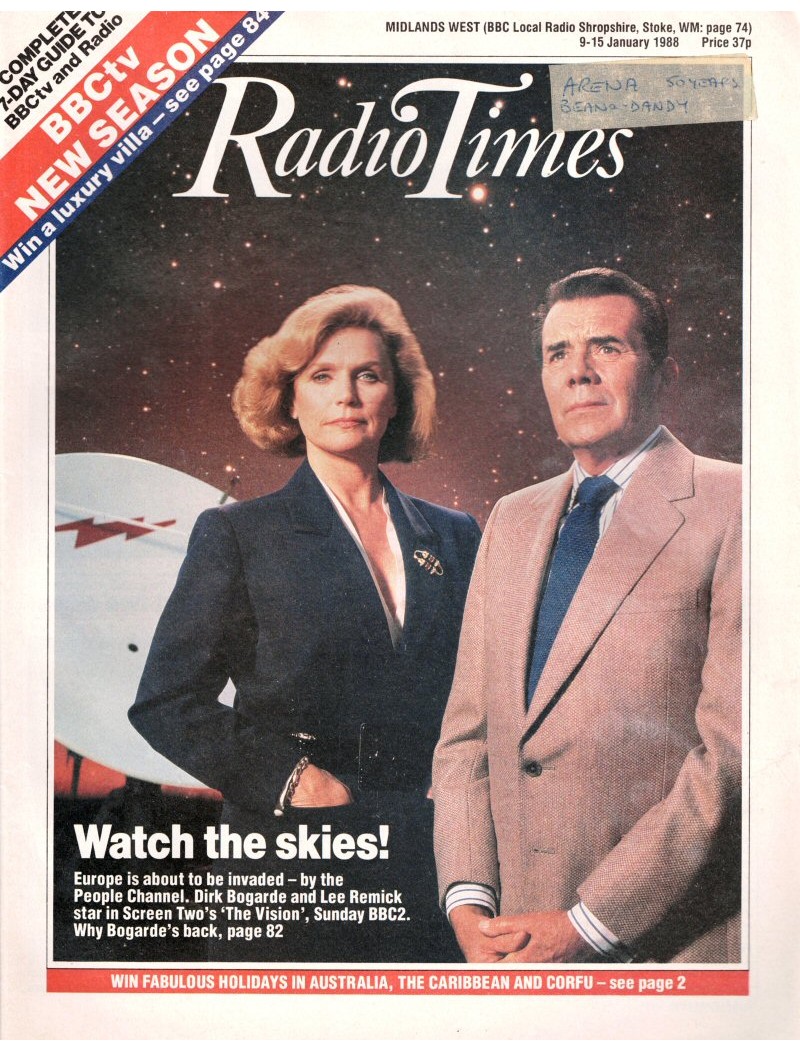 Radio Times Magazine 9th January 1988 Radio Times Magazine 9th January 1988