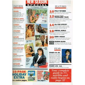 Radio Times Magazine 9th January 1993
