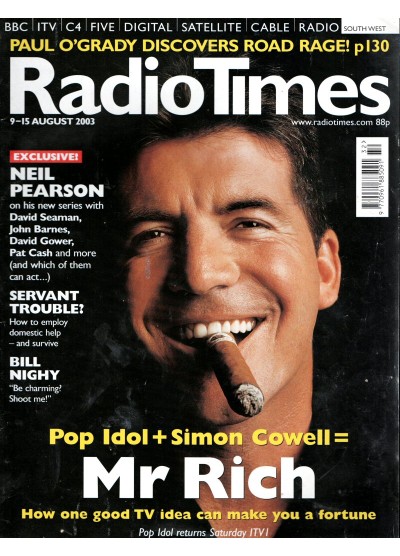 Radio Times Magazine 9th August 2003