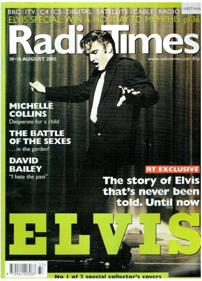 Radio Times Magazine 10th August 2002