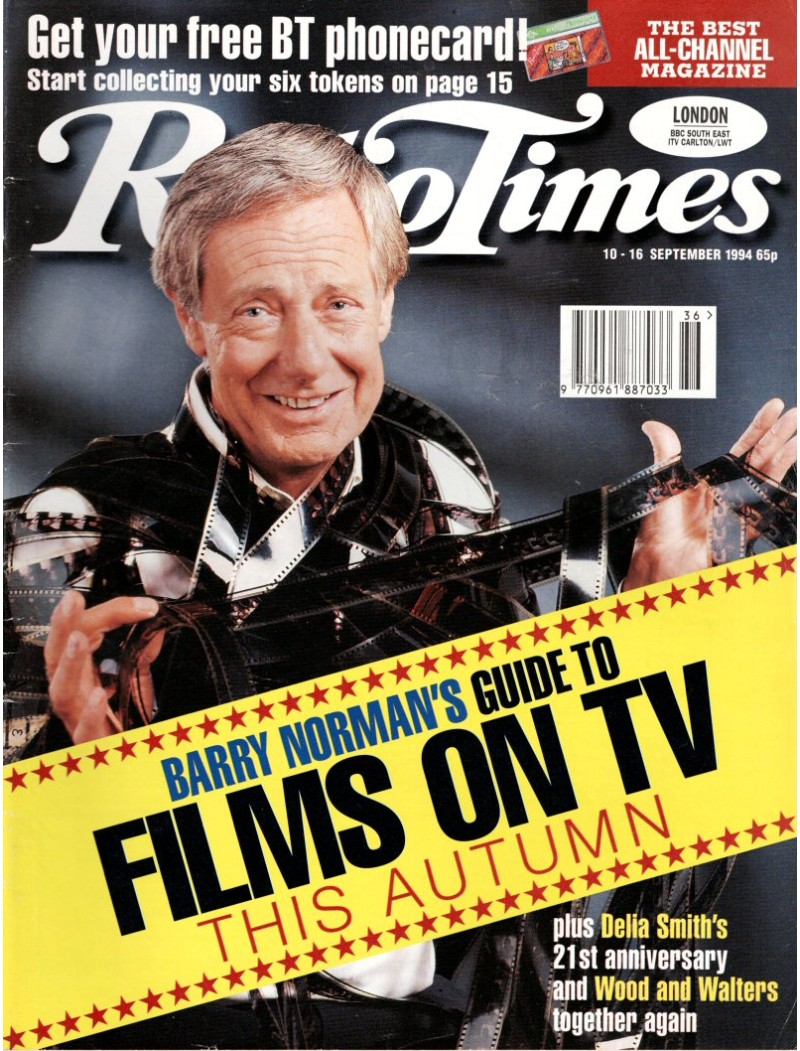 Radio Times Magazine 10th September 1994 Radio Times Magazine 10th September 1994