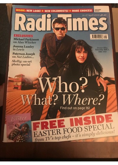 Radio Times Magazine 11th April 2009