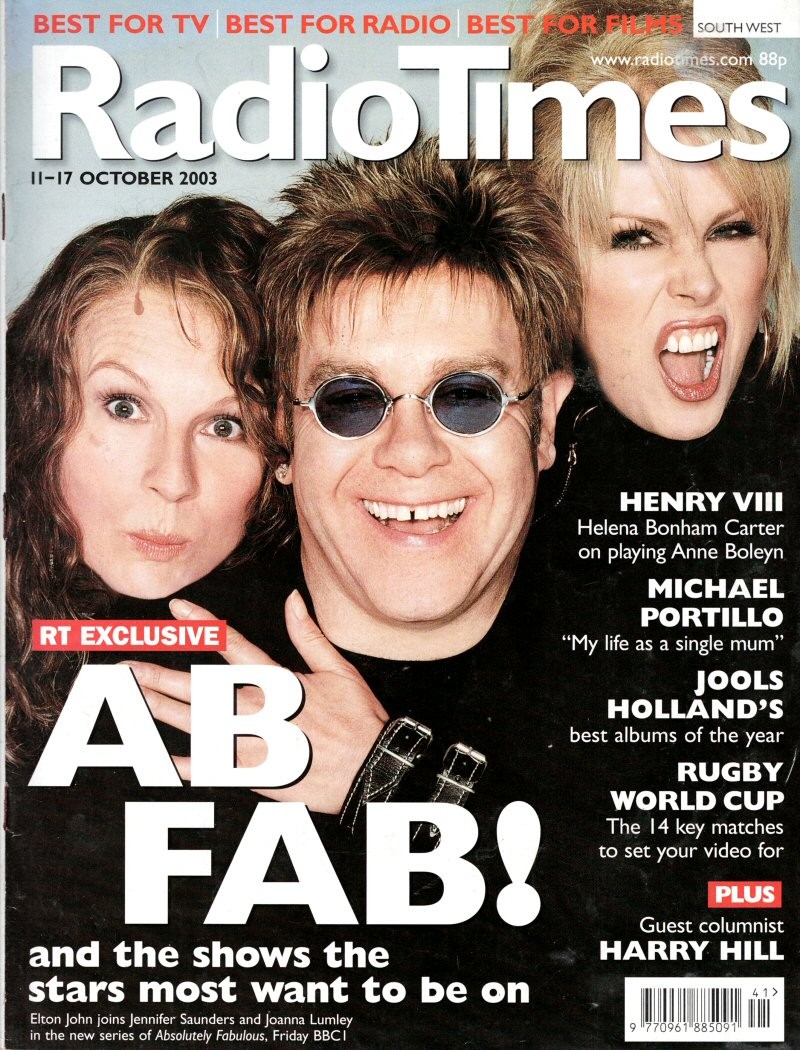 Radio Times Magazine 11th October 2003
