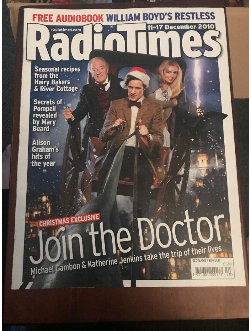 Radio Times Magazine 11th December 2010