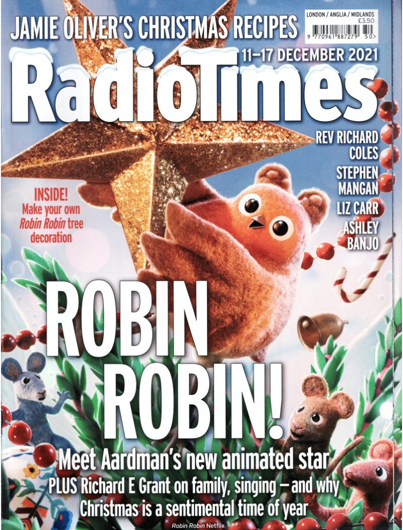 Radio Times Magazine 11th December 2021