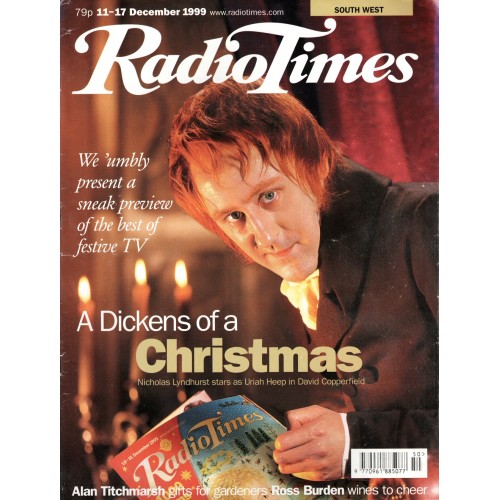 Radio Times Magazine - 1999 11/12/99