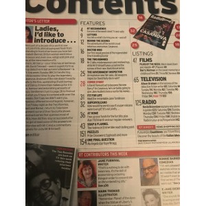 Radio Times Magazine 12th March 2005