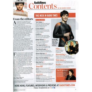 Radio Times Magazine 12th March 2022