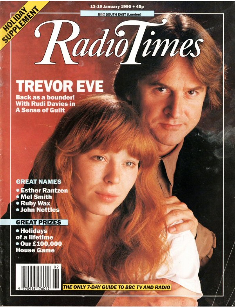 Radio Times Magazine 13th January 1990