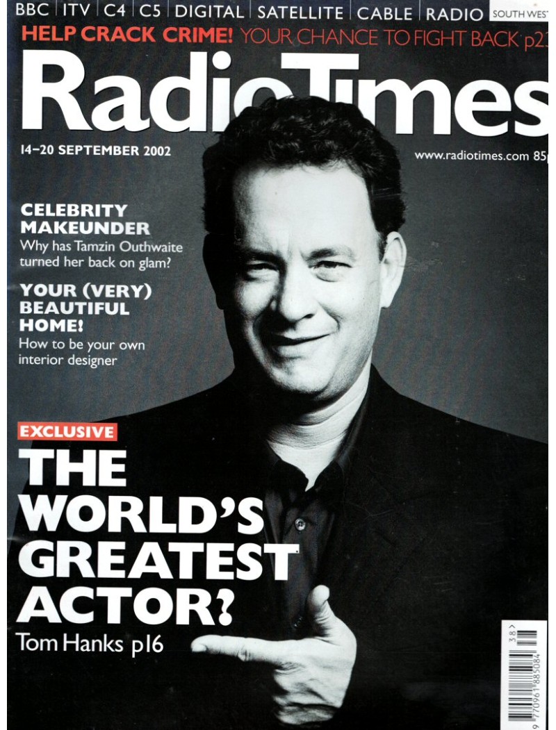 Radio Times Magazine 14th September 2002