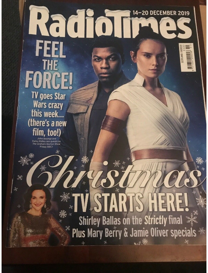 Radio Times Magazine 14th December 2019