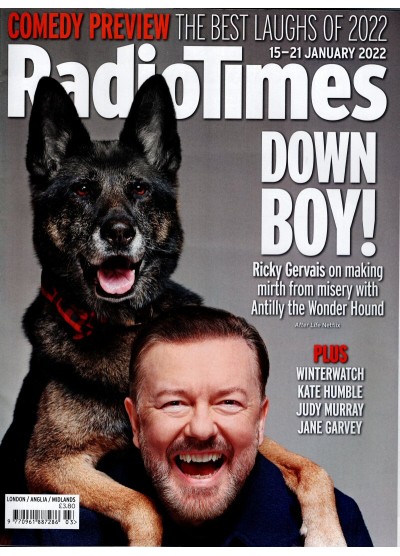 Radio Times Magazine 15th January 2022
