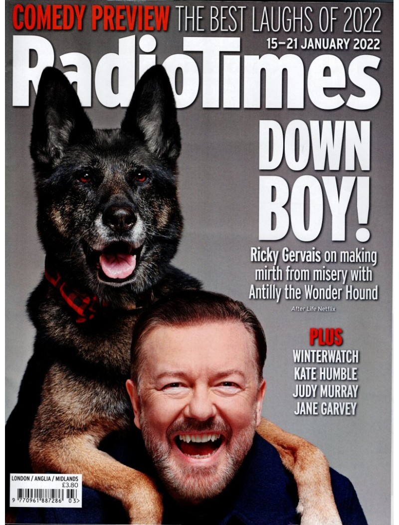 Radio Times Magazine 15th January 2022