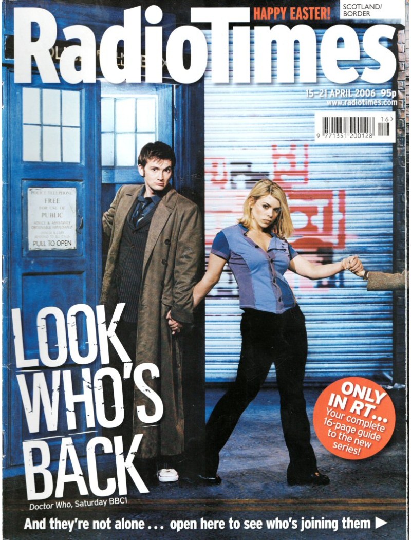 Radio Times Magazine 15th April 2006