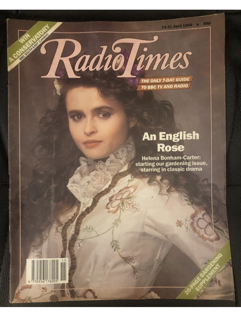 Radio Times Magazine 15th April 1989 Radio Times Magazine 15th April 1989