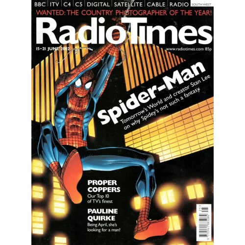 Radio Times Magazine - 2002 15/06/02 Spiderman