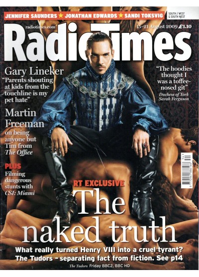 Radio Times Magazine 15th August 2009