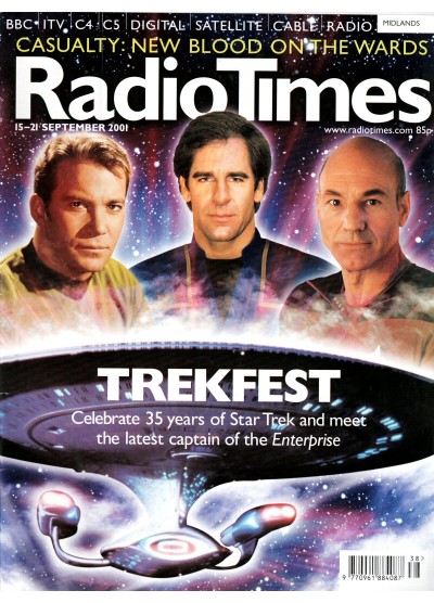 Radio Times Magazine 15th September 2001