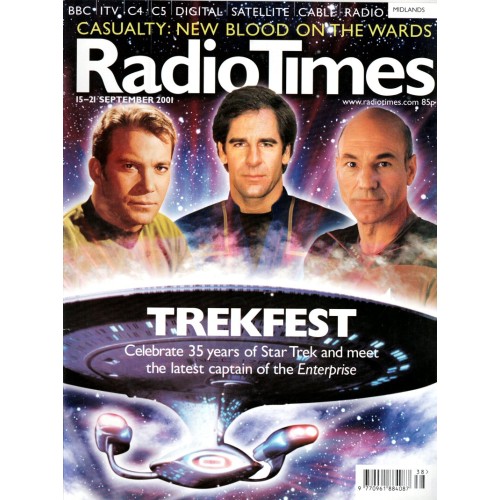 Radio Times Magazine - 2001 15th September 2001