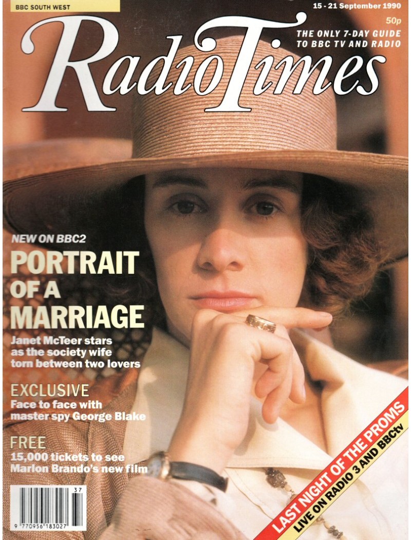 Radio Times Magazine 15th September 1990 Radio Times Magazine 15th September 1990