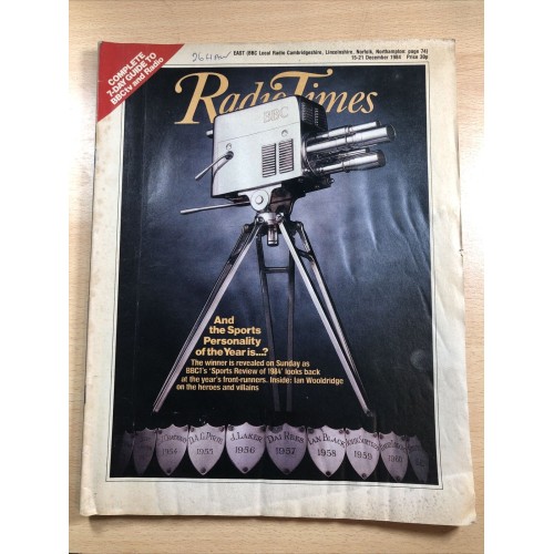 Radio Times Magazine - 1984 15th December 1984