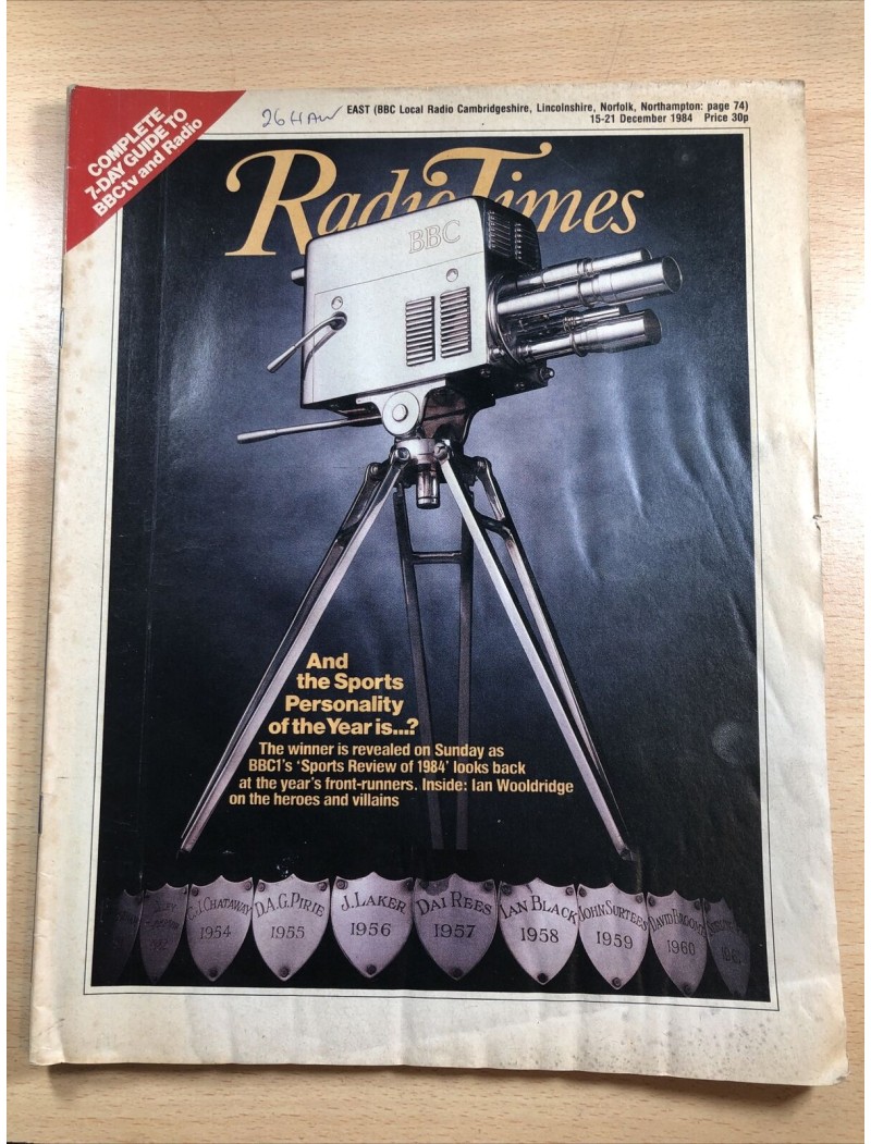 Radio Times Magazine - 1984 15th December 1984