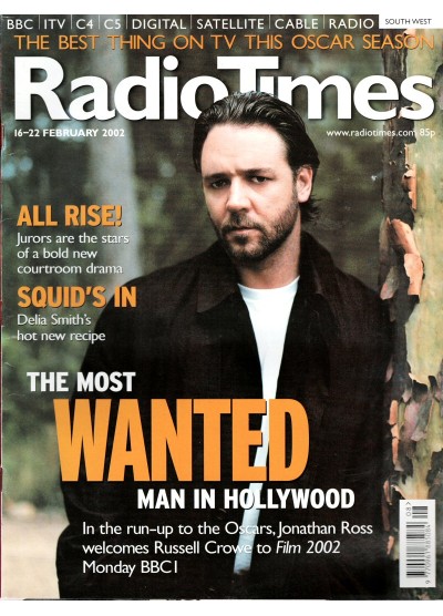 Radio Times Magazine 16th February 2002