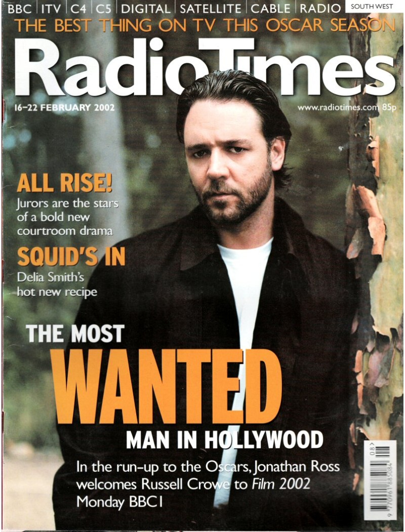 Radio Times Magazine 16th February 2002