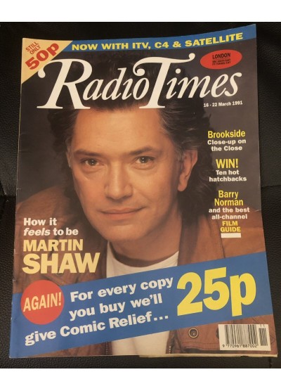 Radio Times Magazine 16th March 1991