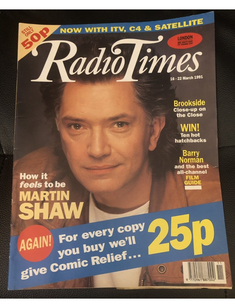 Radio Times Magazine 16th March 1991 Radio Times Magazine 16th March 1991