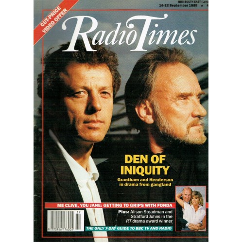 Radio Times Magazine - 1989 16th September 1989