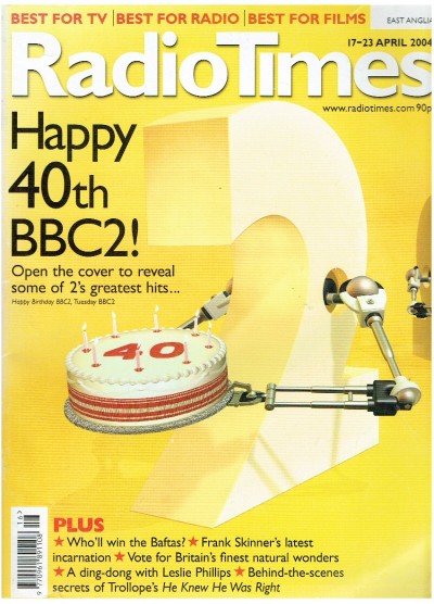 Radio Times Magazine 17th April 2004