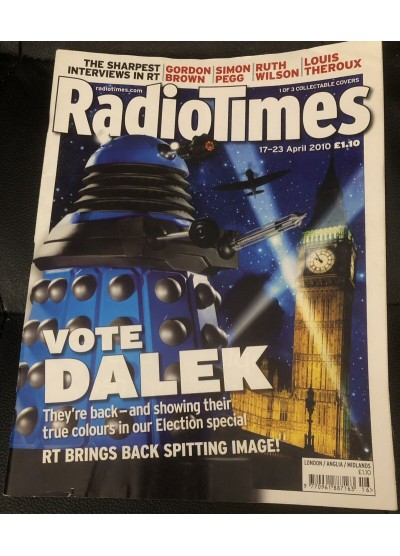 Radio Times Magazine 17th April 2010