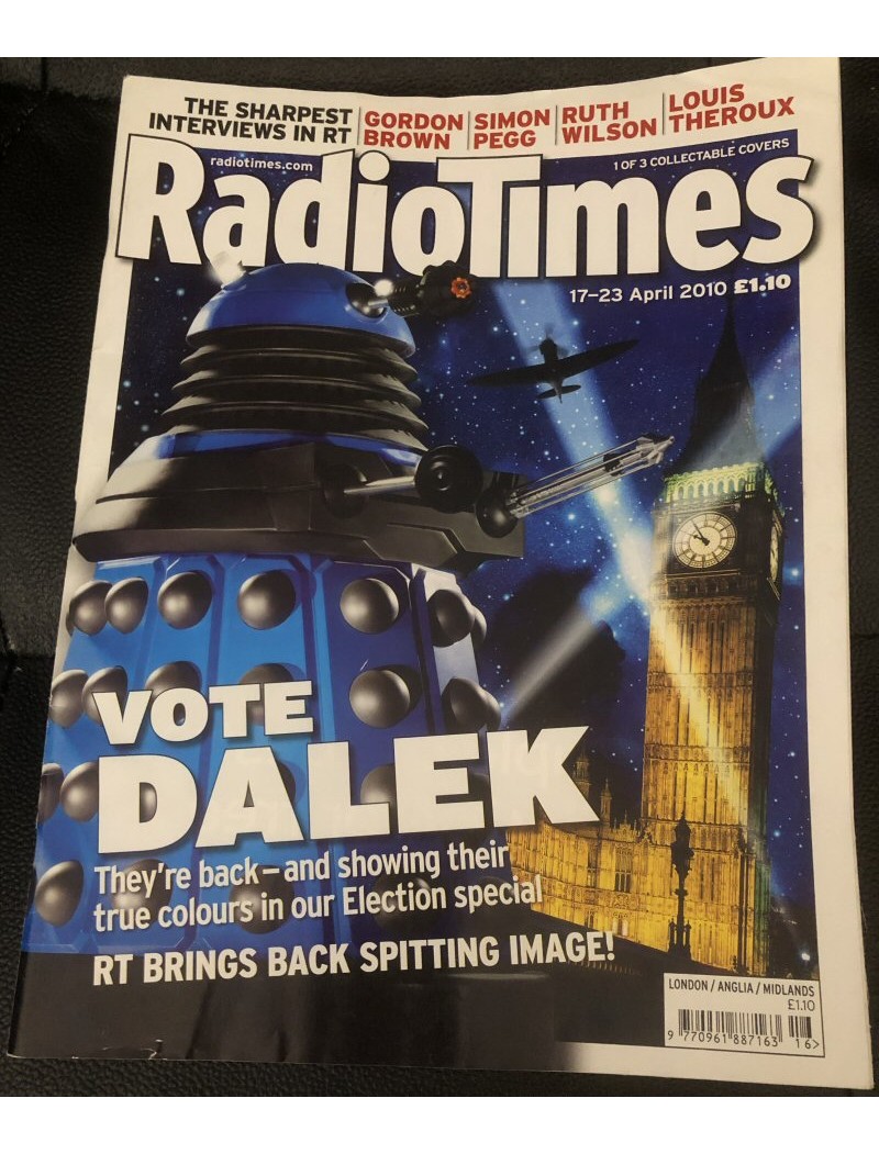 Radio Times Magazine 17th April 2010 Radio Times Magazine 17th April 2010