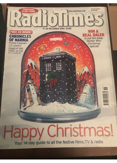 Radio Times Magazine 17th December 2005