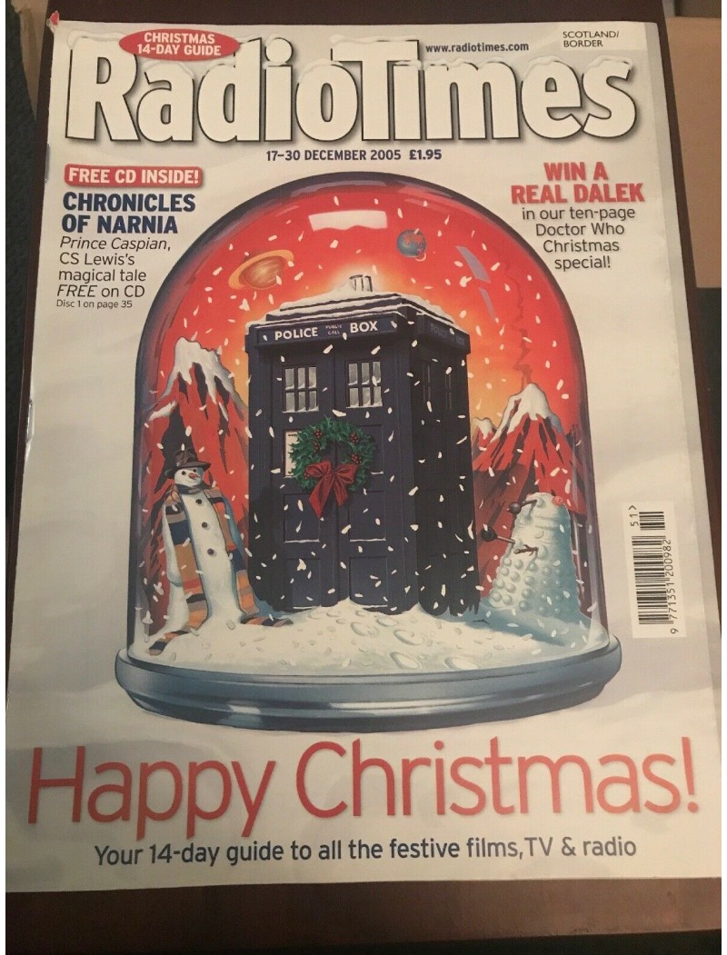 Radio Times Magazine 17th December 2005