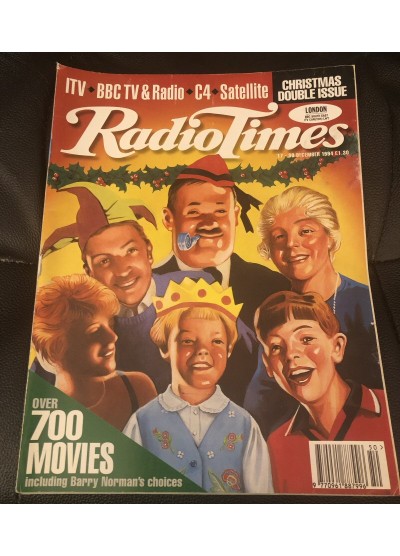 Radio Times Magazine 17th December 1994 Christmas Bumper Issue