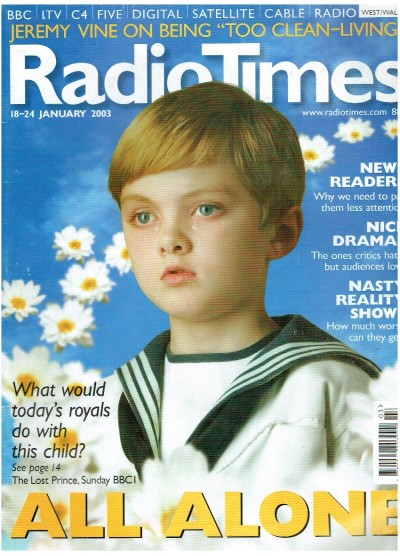 Radio Times Magazine 18th January 2003