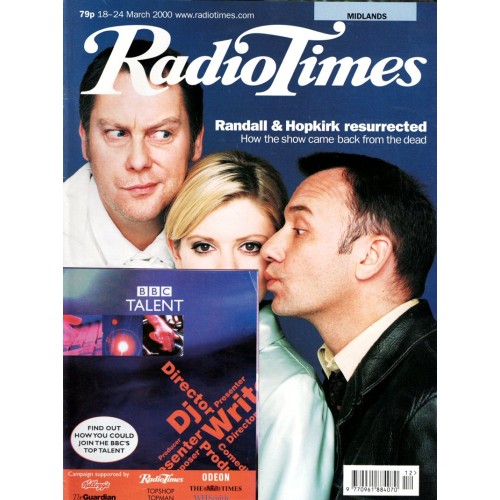Radio Times Magazine - 2000 18th March 2000