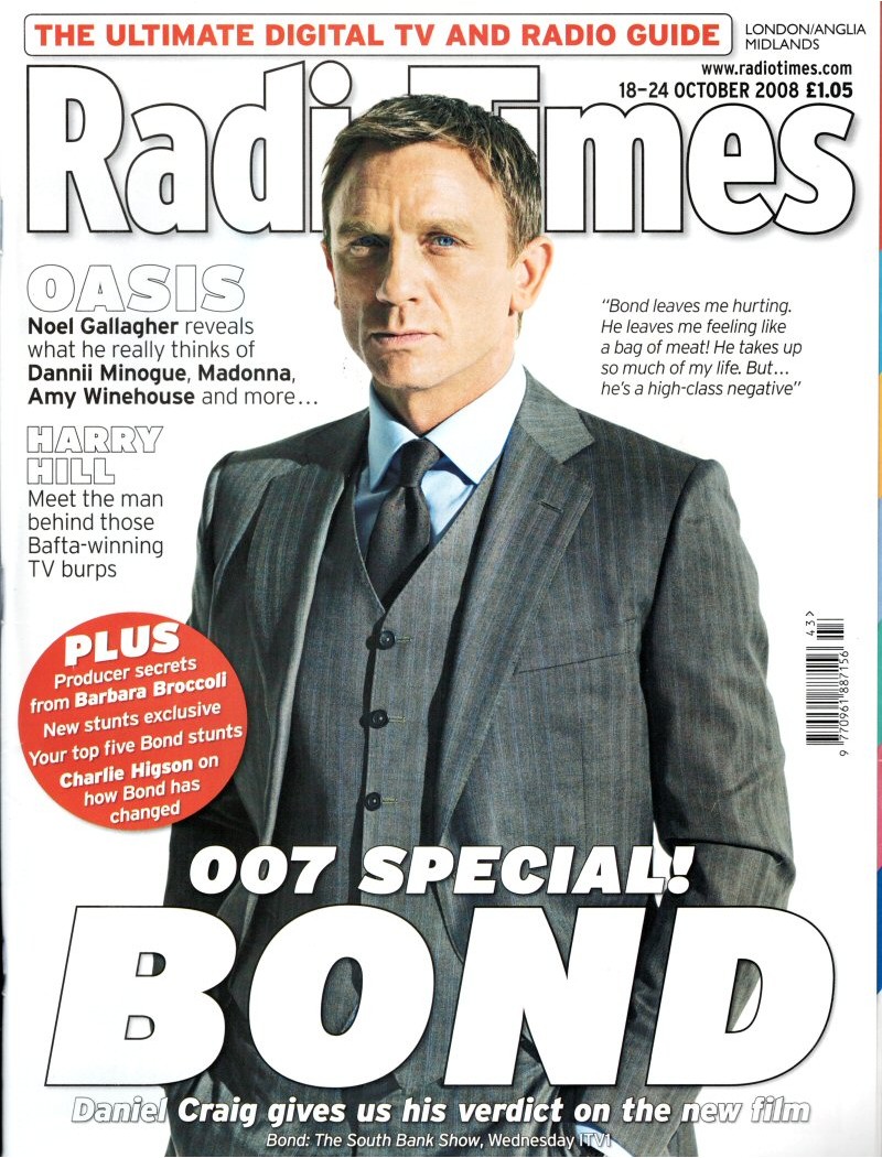 Radio Times Magazine 18th October 2008 Radio Times Magazine 18th October 2008