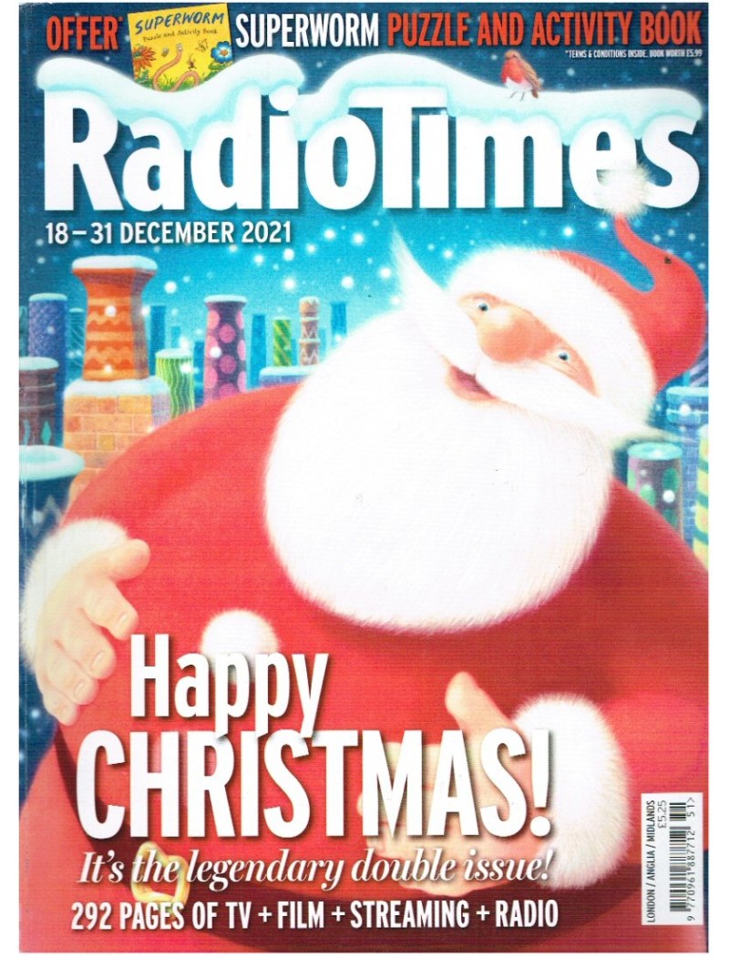 Radio Times Magazine 18th December 2021
