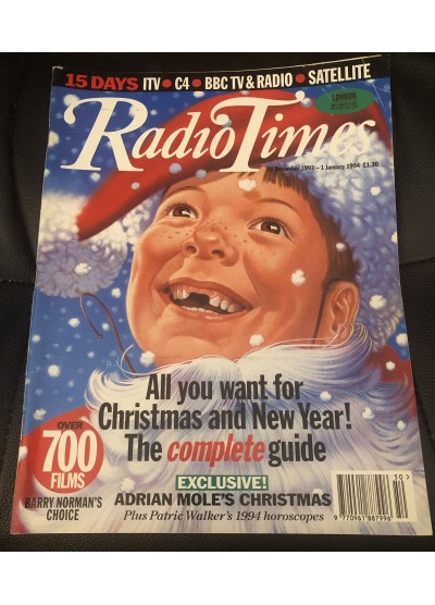 Radio Times Magazine 18th December 1993 Christmas Bumper Issue