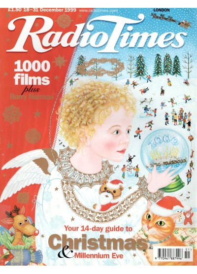 Radio Times Magazine 18th December 1999 Christmas Bumper Issue