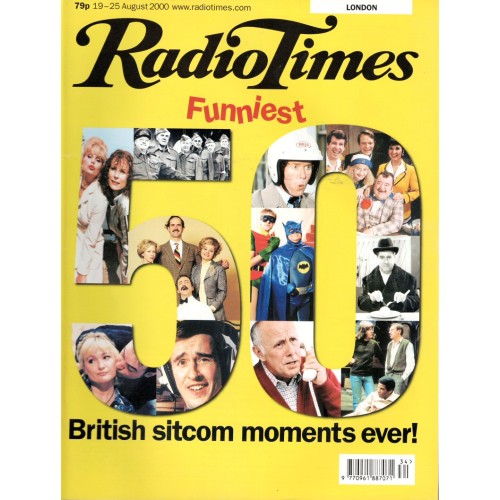 Radio Times Magazine - 2000 19/08/00