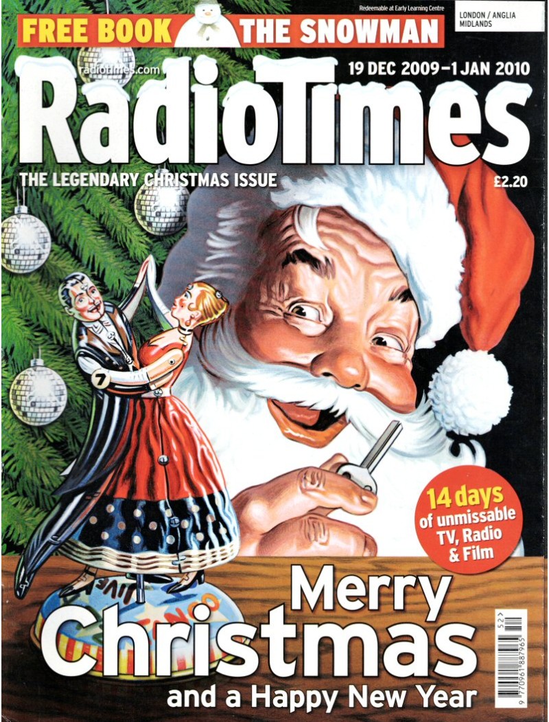 Radio Times Magazine 19th December 2009 Christmas Bumper Issue Radio Times Magazine 19th December 2009 Christmas Bumper Issue