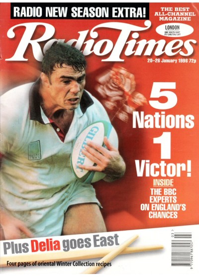 Radio Times Magazine 20th January 1996