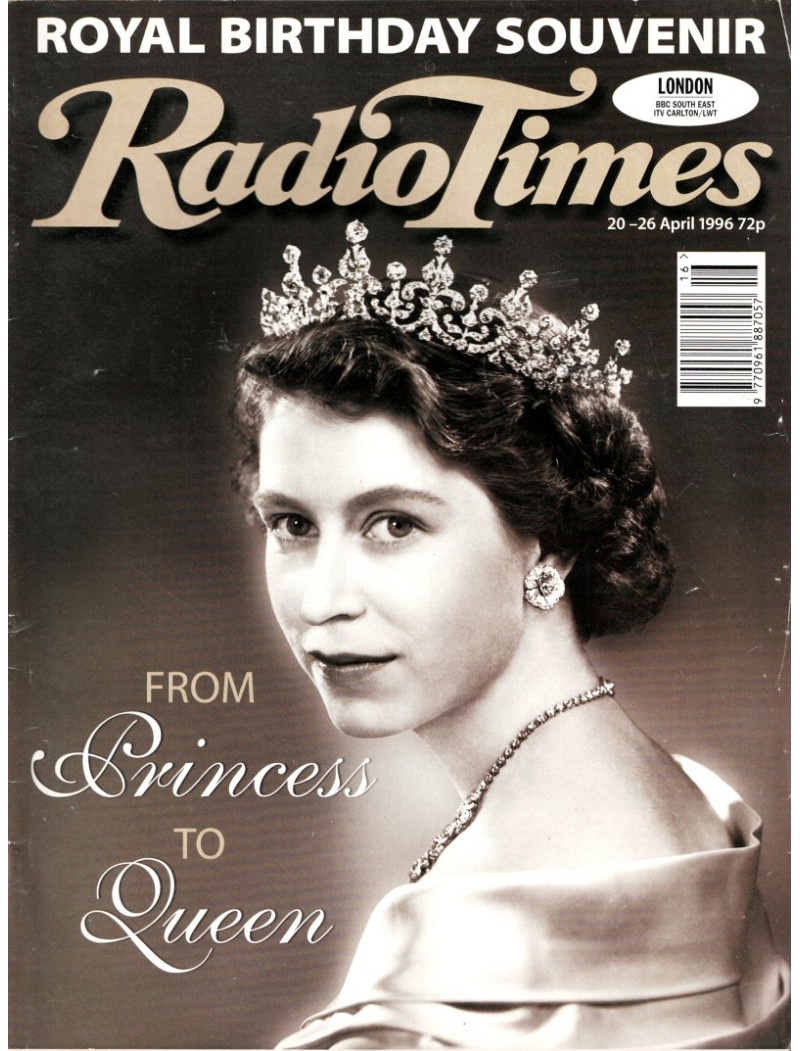 Radio Times Magazine 20th April 1996 Radio Times Magazine 20th April 1996